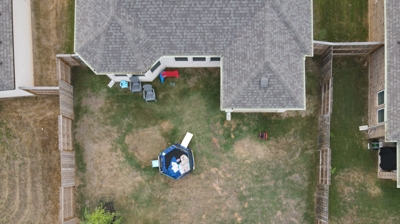 Backyard Deck Before Photo