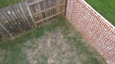 Backyard Deck Before Photo