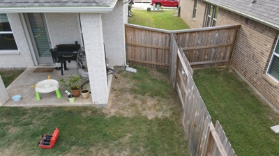 Backyard Deck Before Photo