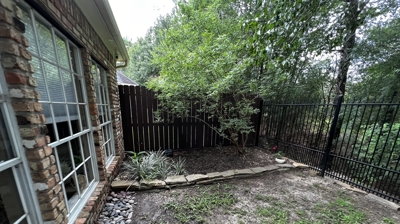 Backyard Landscaping Before Photo