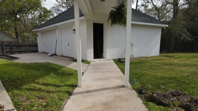 Home Landscaping - Before Photo