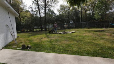 Home Landscaping - Before Photo