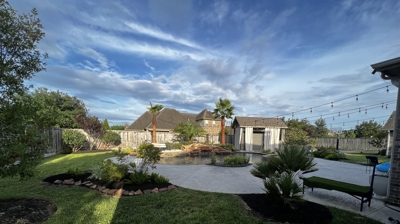 Poolside Landscaping - Completed Project Photo